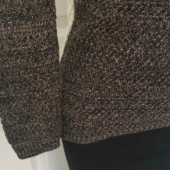 Pink Rose Brown and Cream Sweater - Picture 6 of 13